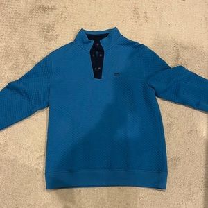 Southern Tide Quilted Pullover Large